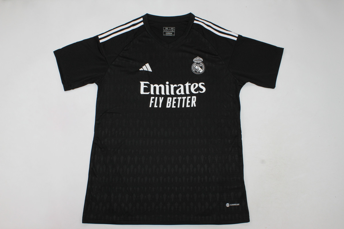 AAA Quality Real Madrid 23/24 GK Black Soccer Jersey